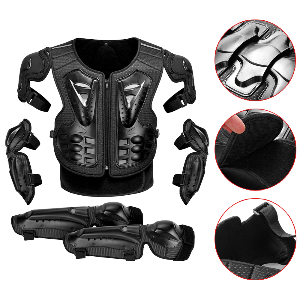 Motorcycle Gear Vest - オートバイボディアーマー 耐衝撃 耐摩耗 モトクロスライディングアーマーベスト 保護ギア バイク用胸部背中プロテクター