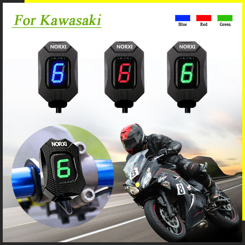 Motorcycle Gear Levels - カワサキニンジャ300,Z1000sx,ギアディスプレイ,スピードメーター用モーターサイクルギアインジケーター