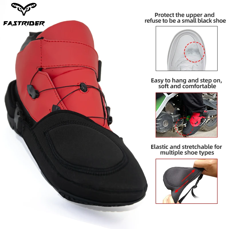 Motorcycle Gear Protection - オートバイのギアシフトシューズカバーオートバイのギアシフトパッドオートバイのギアシフトパッド減摩ブーツプロテクターシフターガード