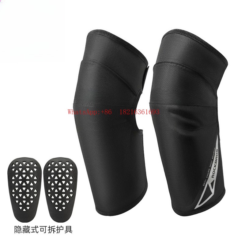 Motorcycle Gear - 秋と冬のオートバイ用膝パッド、防風・落下防止サイクリングレッグパッド、ユニセックスナイトサーマルプロテクティブギア