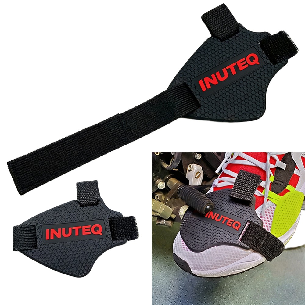 Motorcycle Gear Women - 調節可能なギアシューカバー滑り止めオートバイパッドベルト耐久性のあるブーツプロテクターサイクリングライディングモーターアクセサリー男性女性用