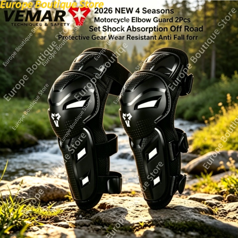 Motorcycle Gear Women - オフロード保護具 2 個 4 シーズンオートバイ肘ガード衝撃吸収耐摩耗性落下防止男性女性用