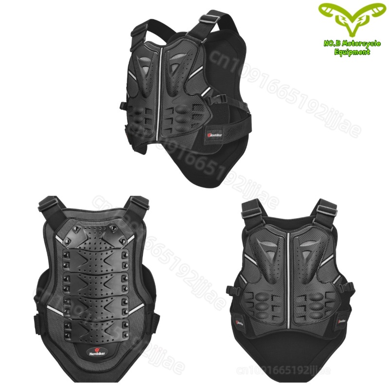 Motorcycle Gear Vest - オートバイダートバイクボディアーマー保護ギア屋外運転用大人用胸部背中保護ベストモトクロススキー用 오프로드 보호대