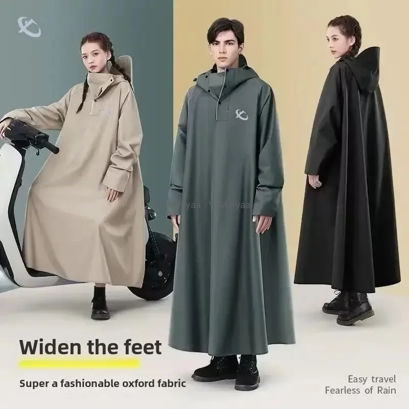 Xxl Motorcycle Gear - M-XXL 大人用オートバイレインコート耐久性のある防水ライディングギア厚みのある電気自動車レインコート男性と女性用