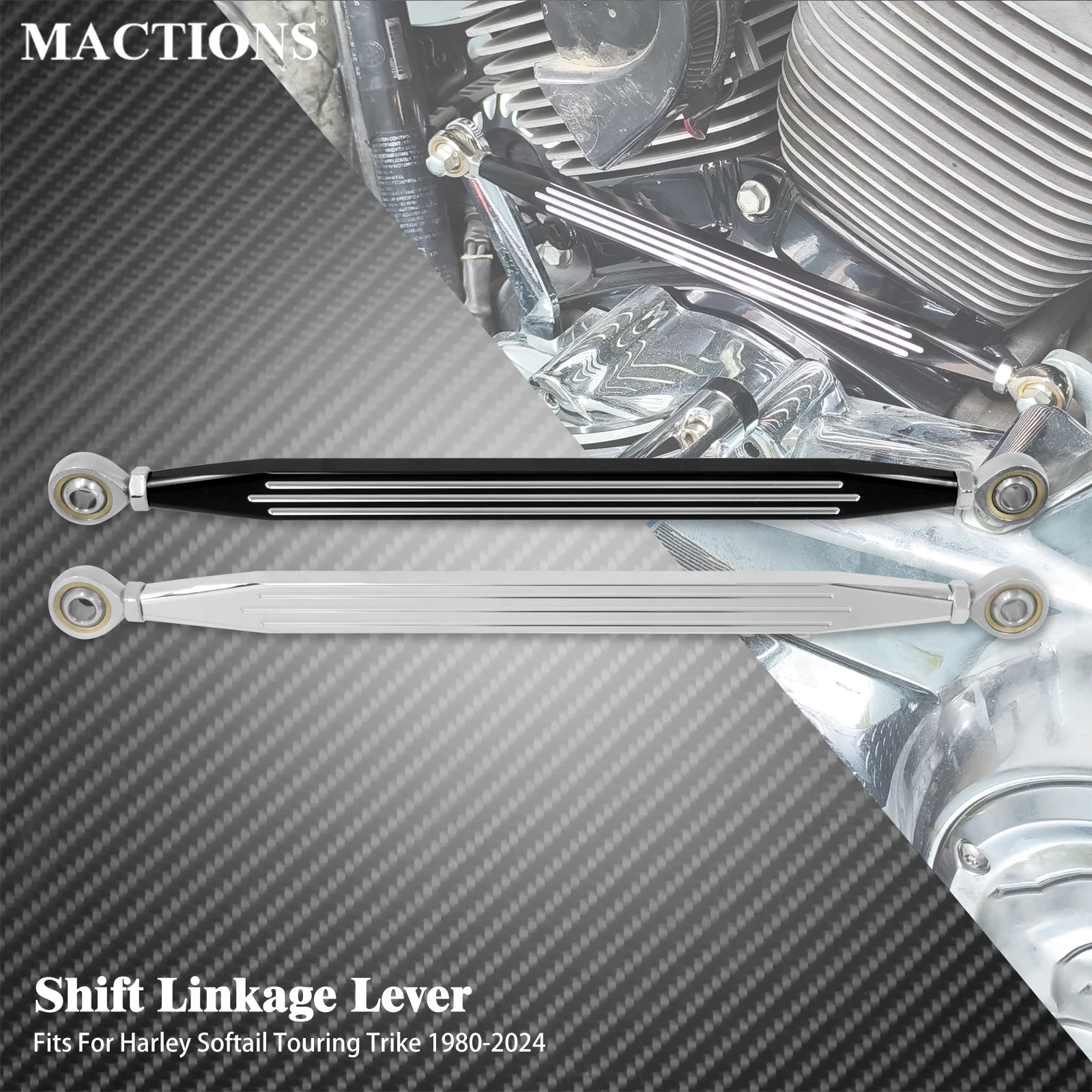 オートバイシフトリンケージレバーギアシフトカバーハーレーツー - Motorcycle Gear Lever Cover のレビューと価格