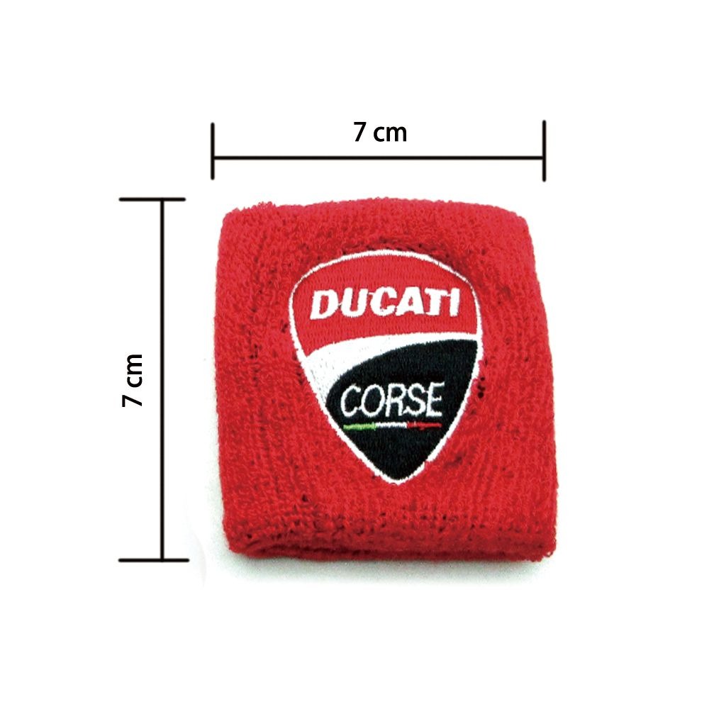 1/2pc オートバイ刺繍フロント流体オイルブレーキリザーバ - Motorcycle Gear Oil のレビューと価格