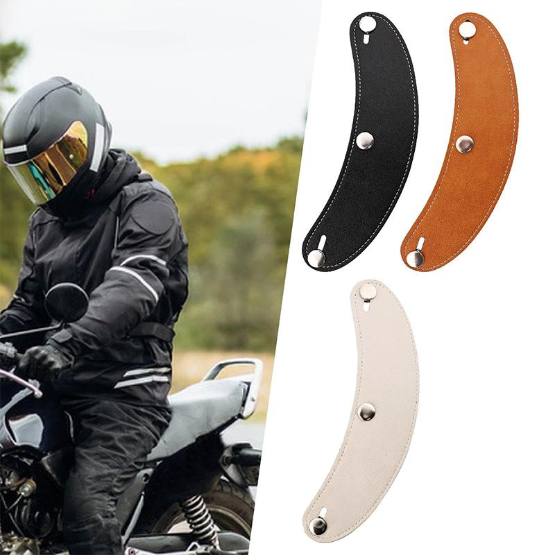レトロ3ピンヘルメットバイザーブリム、スコーター・バイク・オ - Motorcycle Gear Helmets のレビューと価格