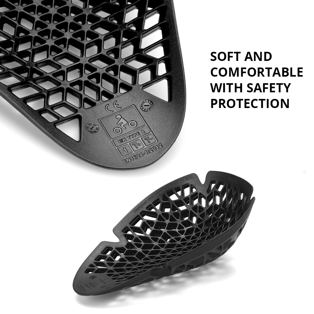 CE 認定ユニバーサル内蔵保護具オートバイジャケットインサー - Motorcycle Gear Women のレビューと価格