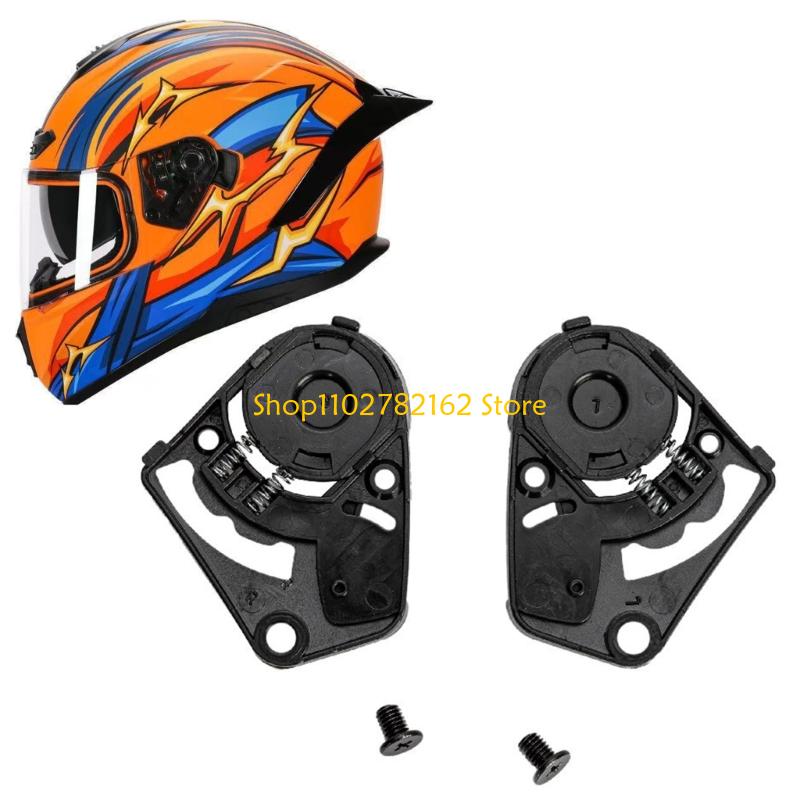 547bフェイスシールドフロントガラスバイザーベースオートバ - Motorcycle Gear Helmets のレビューと価格