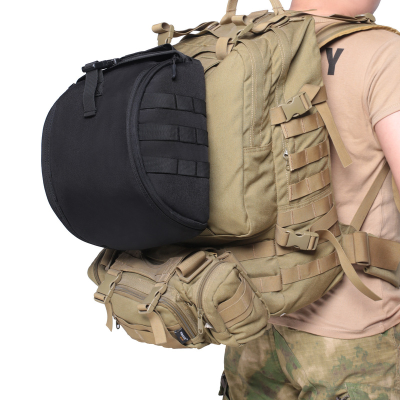 戦術ヘルメット収納バッグ MOLLE アウトドアキャリーパッ - Motorcycle Gear Helmets のレビューと価格