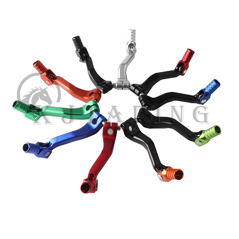 ユニバーサルオートバイアクセサリー CNC アルミ折りたたみ - Motorcycle Gear Shift のレビューと価格
