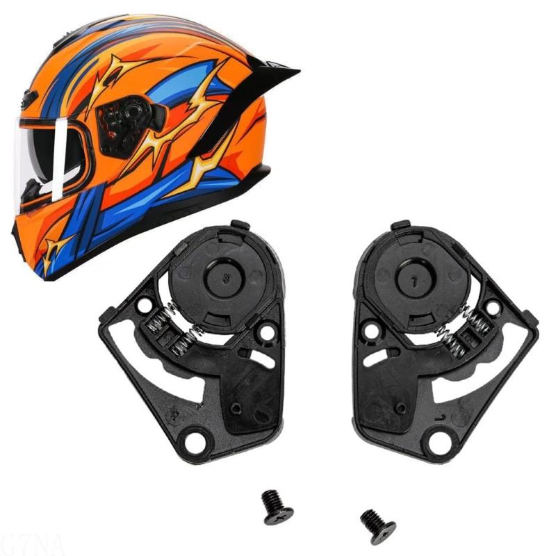G7NA フェイスシールドフロントガラスバイザーベースバイク - Motorcycle Gear Helmets のレビューと価格