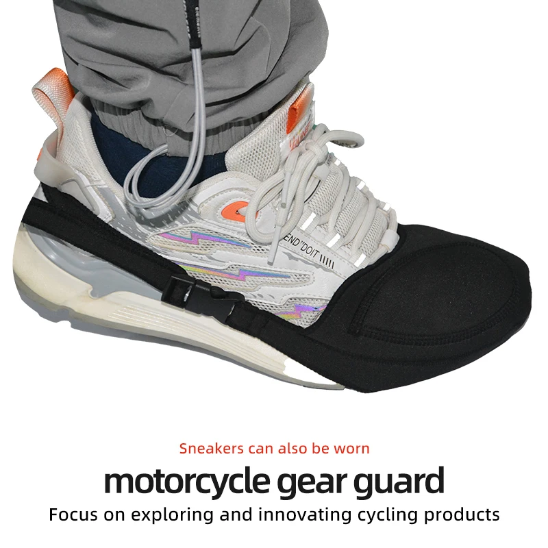 オートバイのギアシフトシューズカバーオートバイのギアシフトパ - Motorcycle Gear Protection のレビューと価格