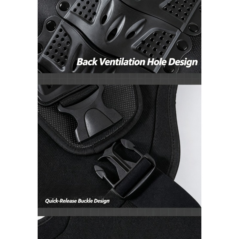 オフロードダートバイク用保護具 モトクロスレーシングボディア - Motorcycle Gear Vest のレビューと価格