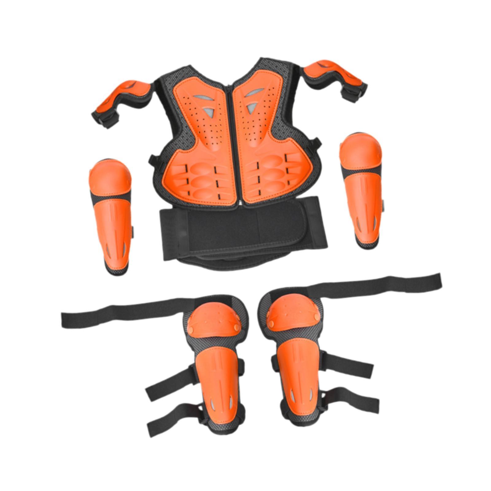 子供用バイクモトクロスギアセット、防具ベスト、胸部・脊椎・背 - Motorcycle Gear Vest のレビューと価格