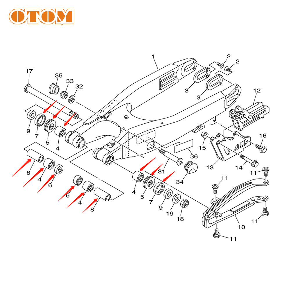 Otomモーターサイクル2022スイングアームメンテナンス部 - Motorcycle Gear Lever Rubber のレビューと価格