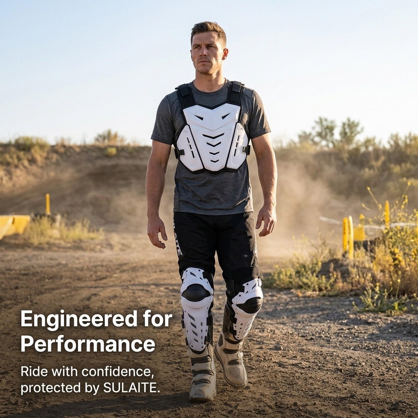 オートバイジャケットプロテクターベスト強化安全装備セット（夏 - Motorcycle Gear Vest のレビューと価格