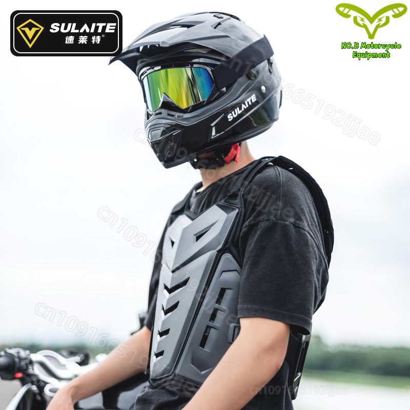 モトクロスボディアーマー モトクロスモトベスト バックチェス - Motorcycle Gear Vest のレビューと価格